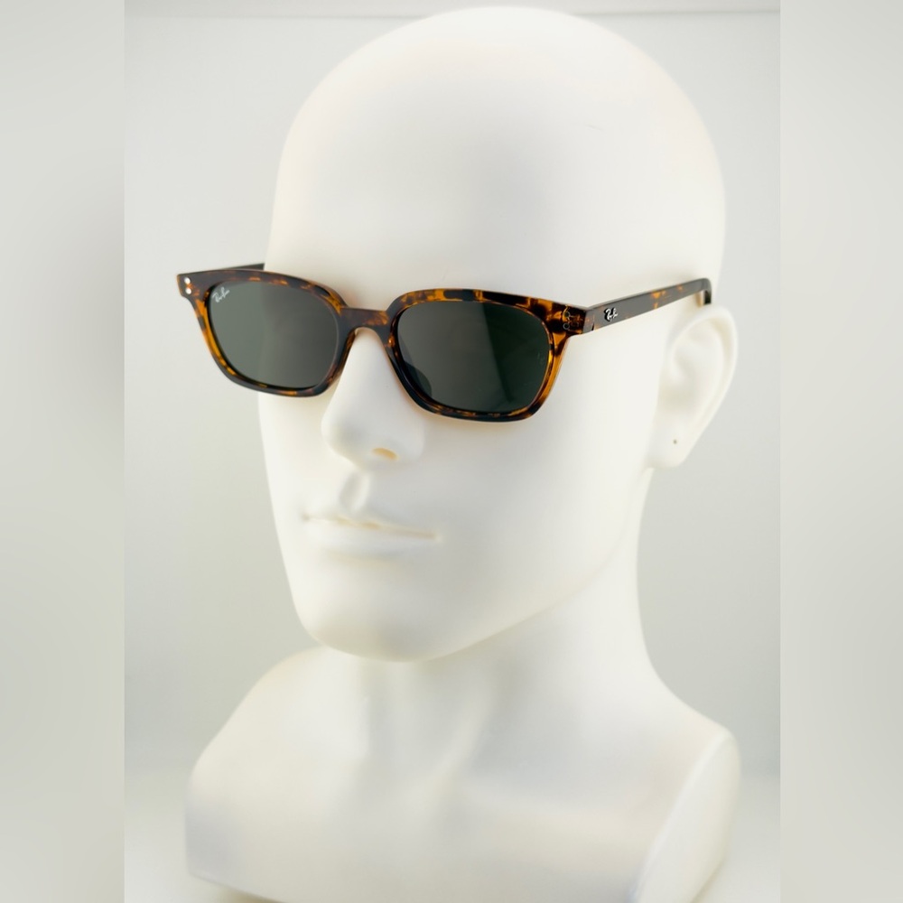 Ray-Ban Sunglasses RB4456 Zaya Bio Based Polished Havana Frame Gray Lens UNISEX! - Picture 3 of 14